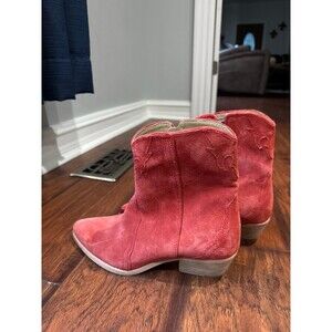 New Frontier Western Booties - Coral Fusion Size 39